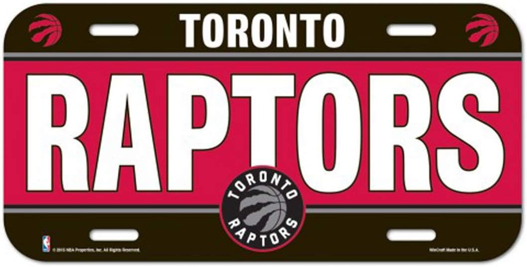 nba 多伦多猛虎队薄塑料车牌